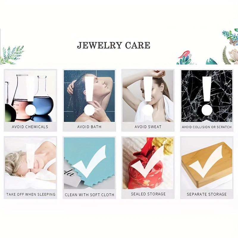 55pcs Golden Edge Faceted Crystal Glass Beads Set for Bracelet DIY