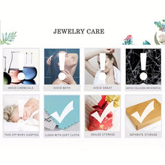 55pcs Golden Edge Faceted Crystal Glass Beads Set for Bracelet DIY