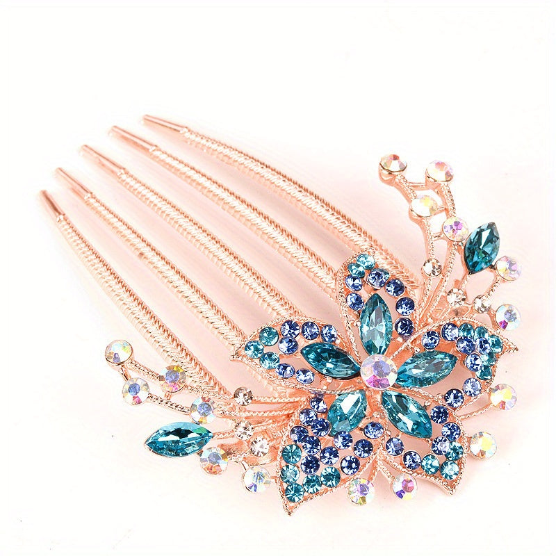 Alloy Artificial Diamond Hair Comb Hair Accessories