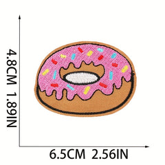 32pc Embroidery Stickers Men Cartoon Patches Clothes Iron on Clothing Accessorie