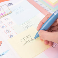 400 Sticky Notes, Bright Colors, Self-Stick Pads for Home Office
