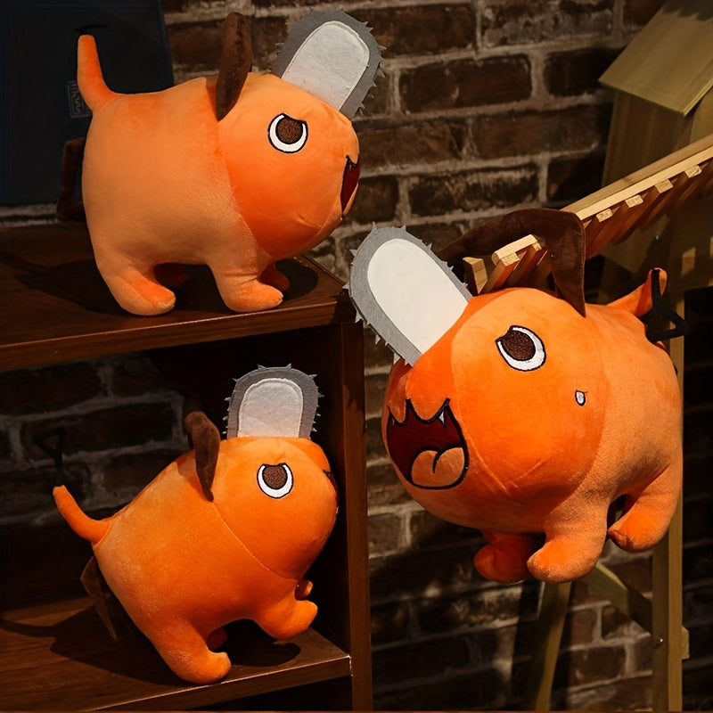 Chainsaw Puppy Plush Ornament 4.72in Gift for Friends
