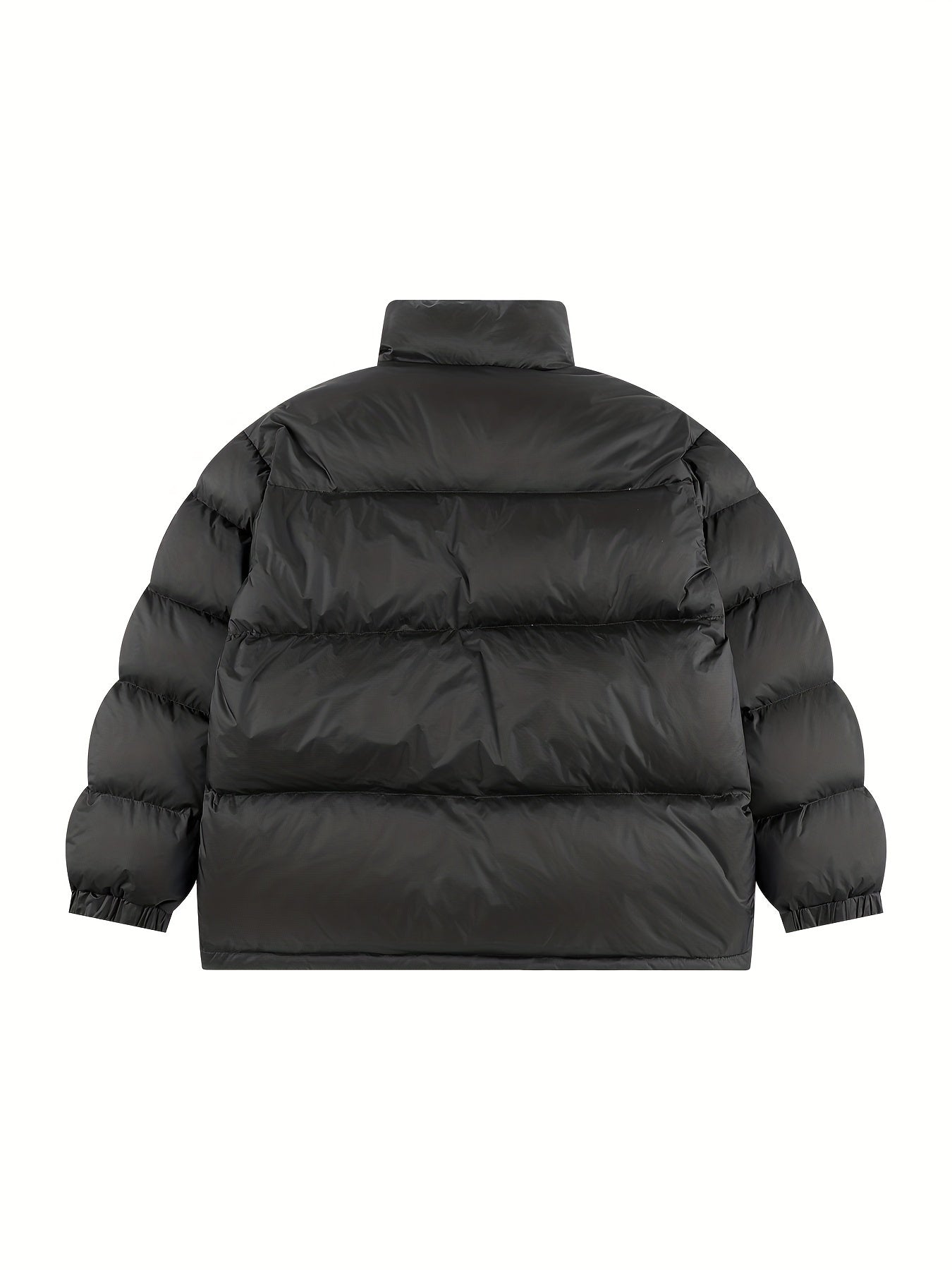 Men's Winter Jacket Stand Collar Padded Coat