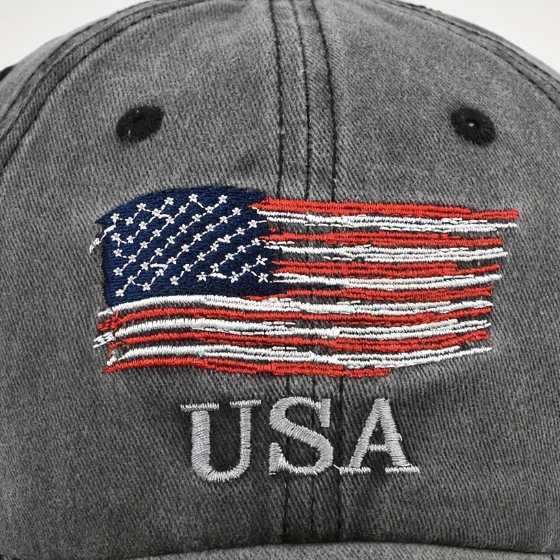 Flag Embroidery Baseball Cap Hip Hop Sports Hat