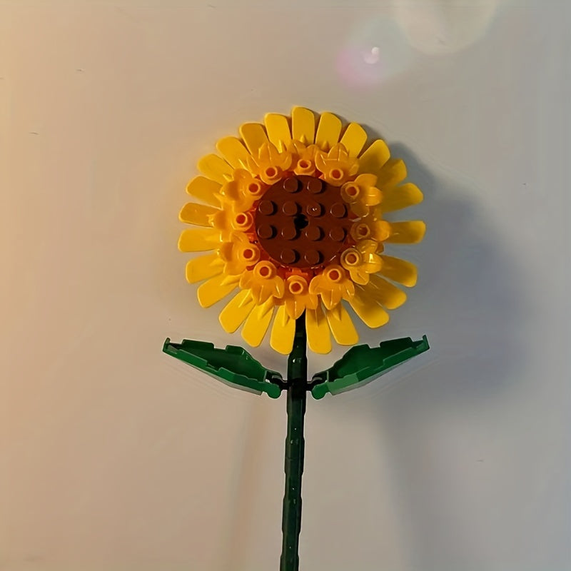 Sunflower City Toy Girl Home Decoration Christmas Gift MOC Building Block