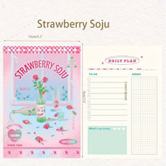 Fruit A5 Daily Weekly Notebook Planner Agenda Stationery