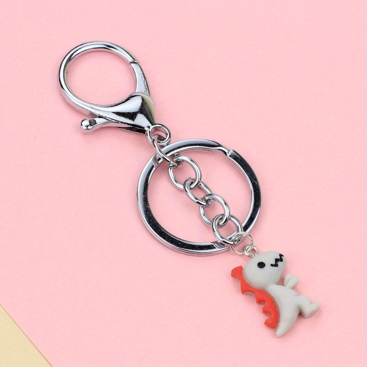 Cute Dinosaur Keychain for Kids and Adults