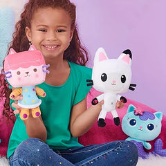 Cartoon Flower Fairy Kitten Doll House Game Mermaid Cat Plush Doll Party Favors