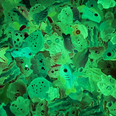 30 Glow in the Dark Marine Animal Ornaments for Decoration and Crafts