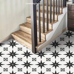10pcs Floor Tile Sticker Peel And Stick Vinyl Self Adhesive Floor Sti