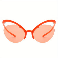 Y2K Butterfly Sunglasses For Women Men UV400 Sun Shades Decorative Glasses