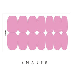 Gel Nail Stickers Self Adhesive Full Nail Wraps for Women and Girls