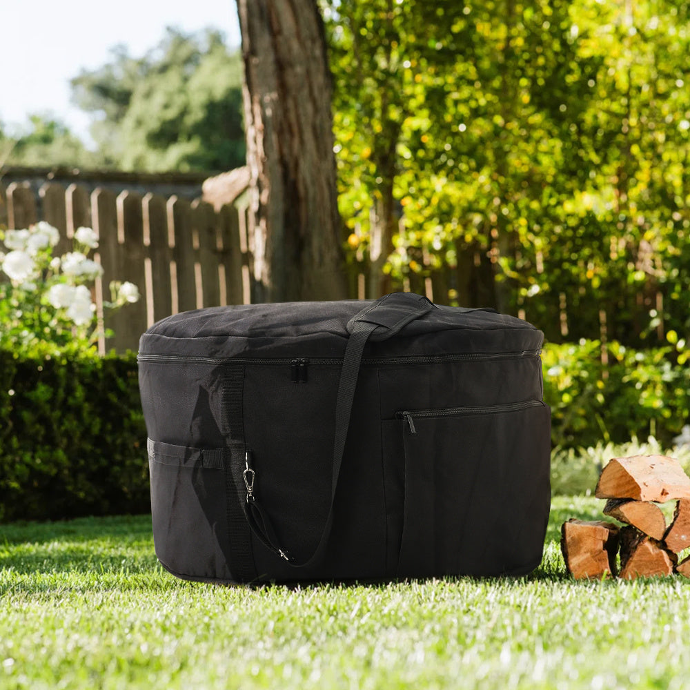 Round Insulated Bag Casserole Holder Reusable Picnic Bag