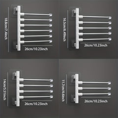 Swivel Towel Bar Stainless Steel Wall Mounted Towel Holder