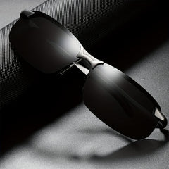Retro Polarized Photochromic Sunglasses UV400 Protection