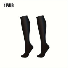 Compression Socks 15-20mmHg Graduated Knee High Socks for Women & Men