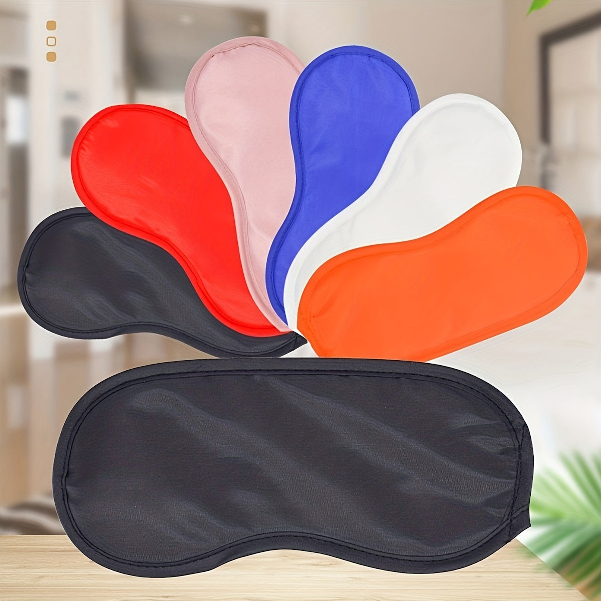 Aviation Travel Eye Mask Breathable Thin Blackout Blindfold