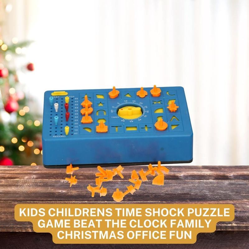 Kids Childrens Time Shock Puzzle Game Beat The Clock Family Christmas Office Fun