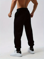 Men's Drawstring Sweatpants Pocket Casual Jogger Pants