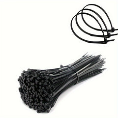 100pcs Nylon Cable Ties Cold Resistant Industrial Binding Belts