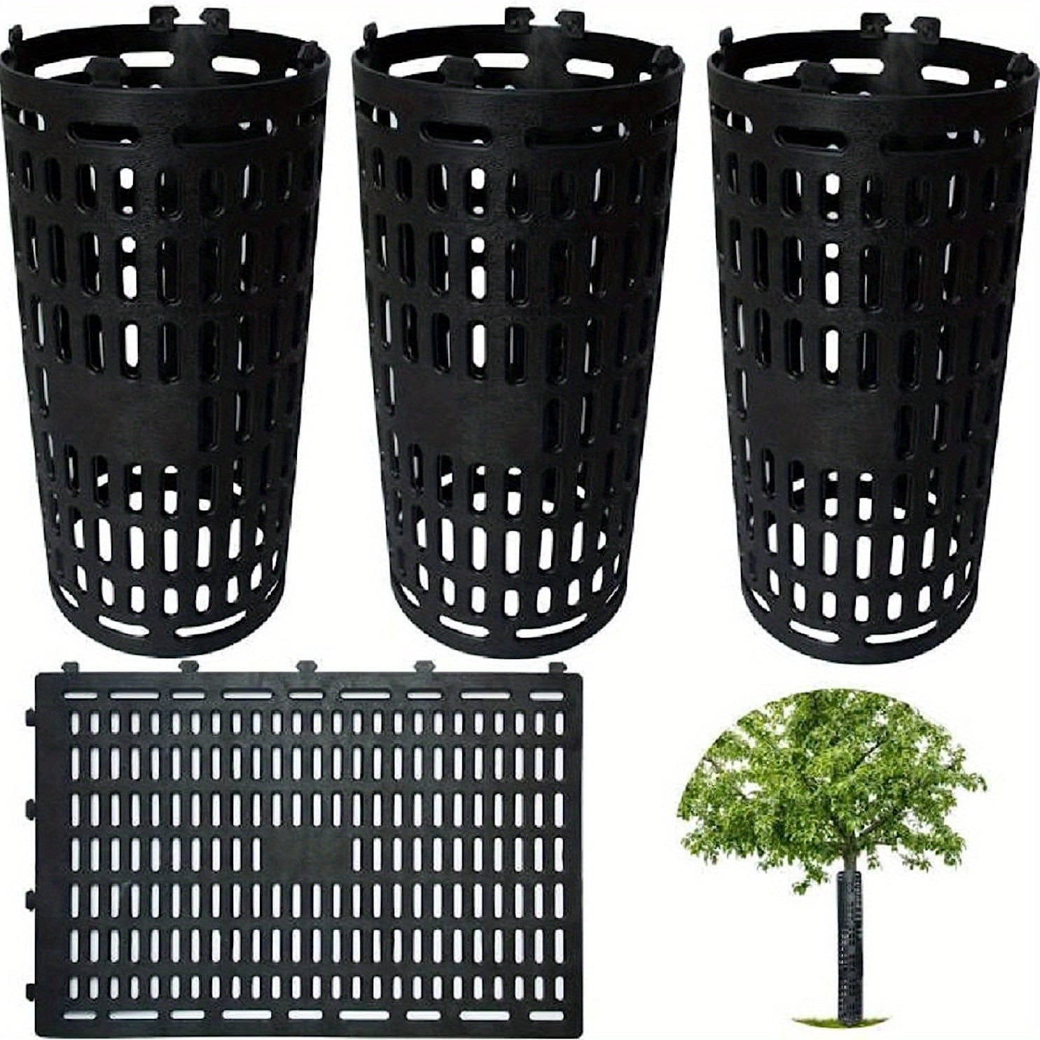 3 Packs Tree Trunk Protector Tree Guards Durable Tree Wrap Plant Protectors