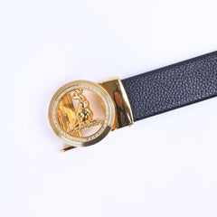 Men's Round Rhinestone Belt
