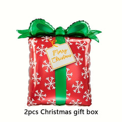 2pcs Christmas Star Balloons Gift Decoration Party Decor