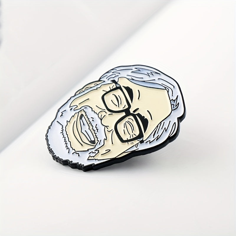 Anime Master Character Head Brooch for Men