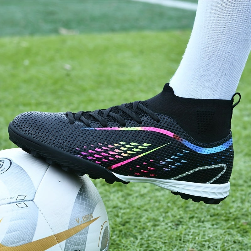 Low Top Turf Football Boots Lace Up TF Soccer Cleats