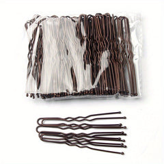 U-shaped Hairpin Metal Hair Pin Side Hairpin Hair Styling Accessories