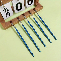 Large Flat Head Brush with Nylon Bristles & Wooden Handle