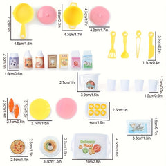 Mini Kitchen Toy Set for Role Play Pretend Play Toys