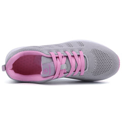 Mesh Woven Running Shoes Breathable Gym Casual Sneakers Women's Footwear