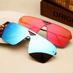 Photochromic One-piece Sunglasses for Women Men Drivers Outdoor UV400 Sun Shades
