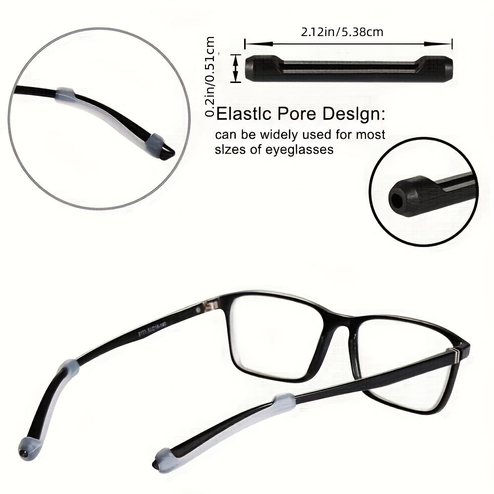 Eyeglass Guards Retainers Silicone Anti Slip Holder Ear Hook Protector