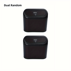 Car Trash Can Seat Door Storage Box Multifunctional Garbage Bins