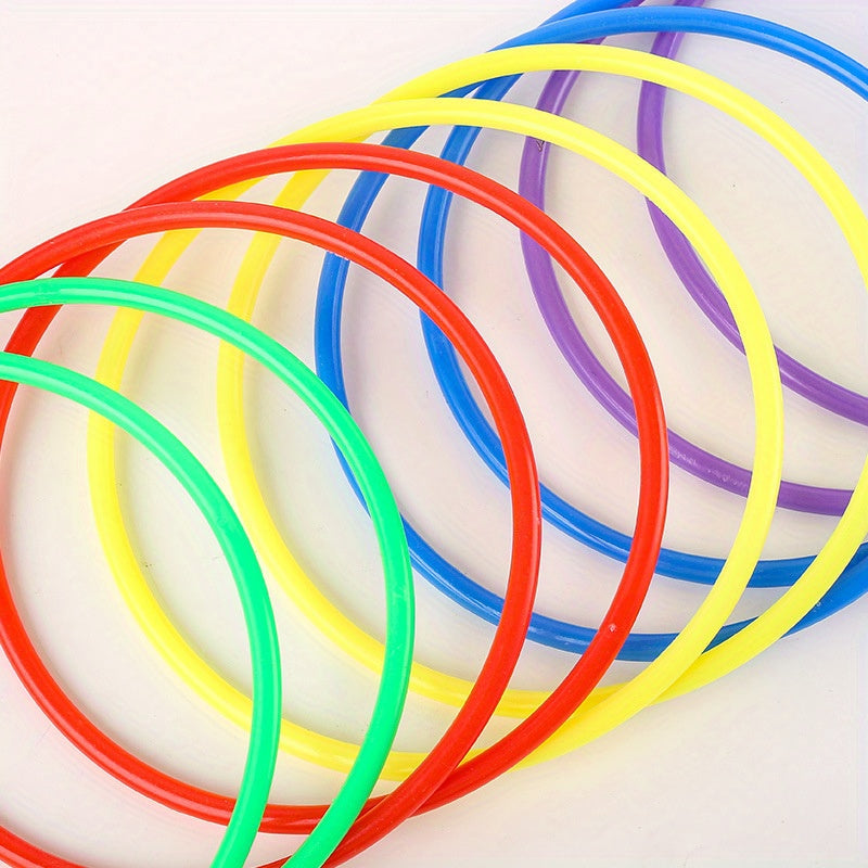 10pcs Speed and Agility Practice Rings for Outdoor Fun