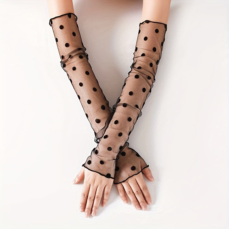 Lace Sleeve Women UV Protection Sunscreen Socks
