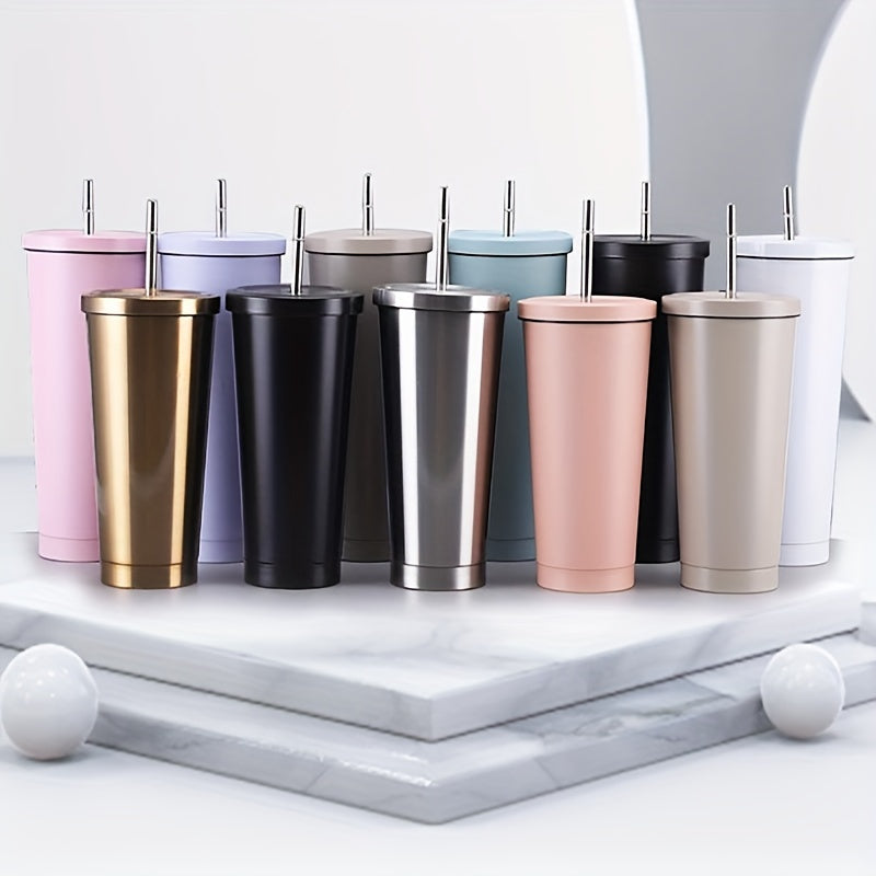 Stainless Steel Insulated Tumbler 304 Vacuum Straw Cup
