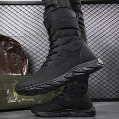 Men's High Top Tactical Work Boots Non Slip Durable Boots