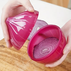 Onion Saver Food Storage Container Kitchen Food Crisper Vegetable Container