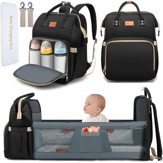 Large Capacity Mommy Bag with Crib