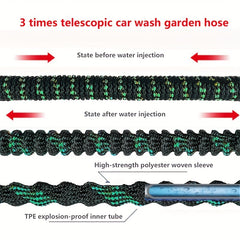 Magic Telescopic Water Pipe 5-18m - Explosion-proof High-pressure Car Wash Hose