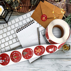 Christmas Stickers Seal Labels For Gift Packaging Envelopes
