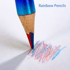 12 Rainbow Colored Pencils Set for Painting