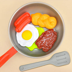 8-Piece Kids Kitchen Food Play Set