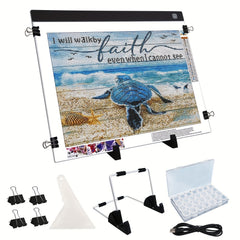 LED Light Pad DIY Diamond Painting Tool Kit 5D Diamond Paintings Wall Decals