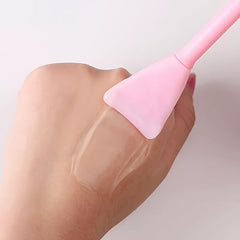 1Pc Silicone Face Mask Brush Spoon Spatulas Mud Makeup Applicator