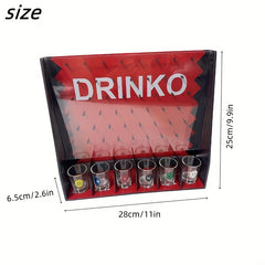 Drinking Game Social Shot Glass Party Game for Couples Halloween Party