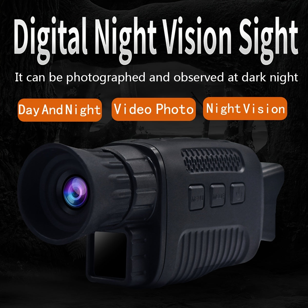 Night Vision Goggles HD 1088p Infrared for 200m Telescope Viewing